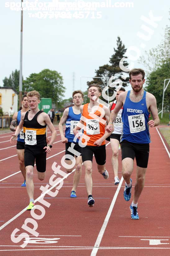 Jimmy Hedley 800 metres Challenge Cup, North Eastern Grand Prix, Monkton Stadium, Jarrow. Photo: David T. Hewitson/Sports for All Pics